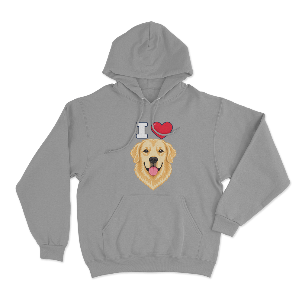 I Love Peter Unisex Hoodie Grey I Love Peter Unisex Hoodie Grey