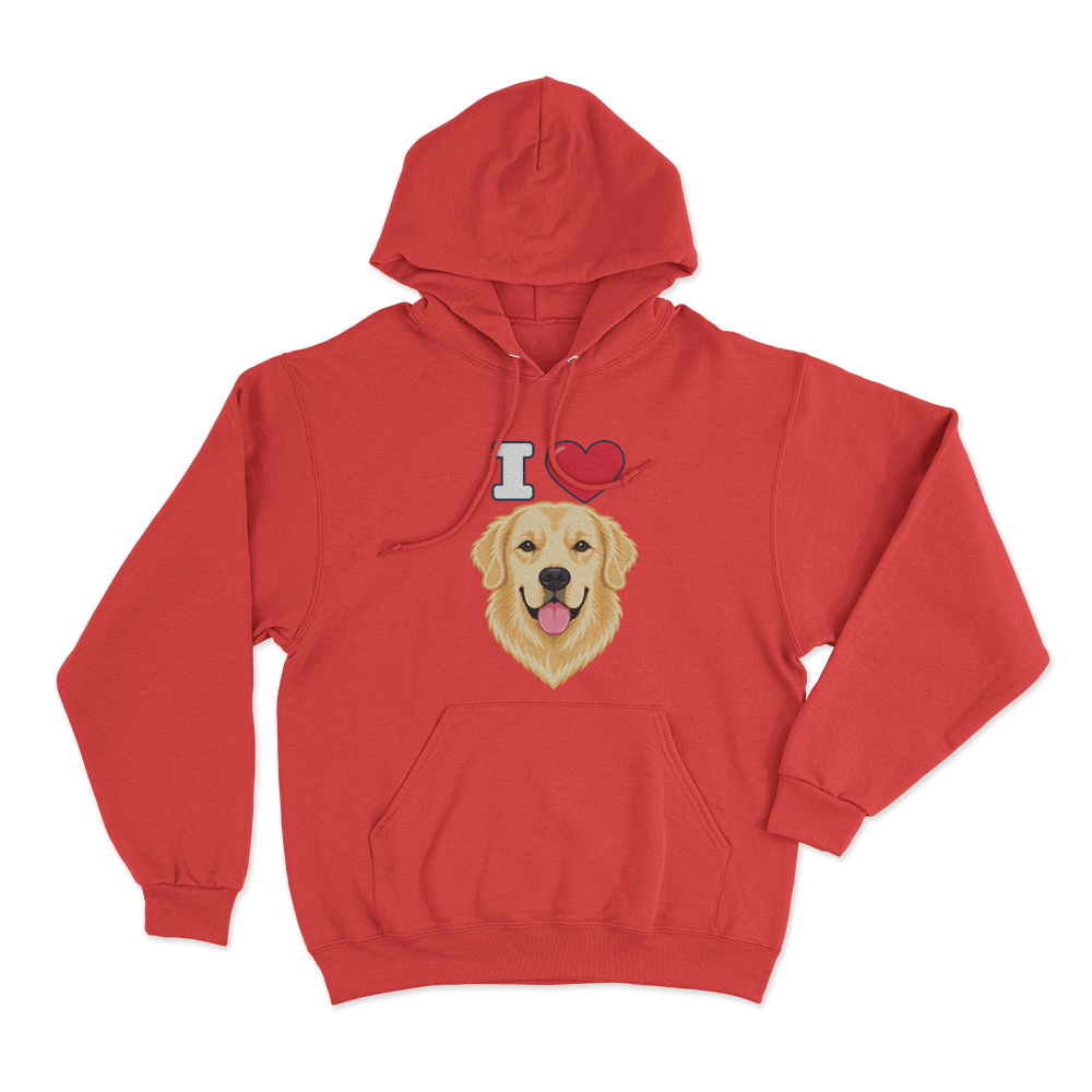 I Love Peter Unisex Hoodie Red I Love Peter Unisex Hoodie Red