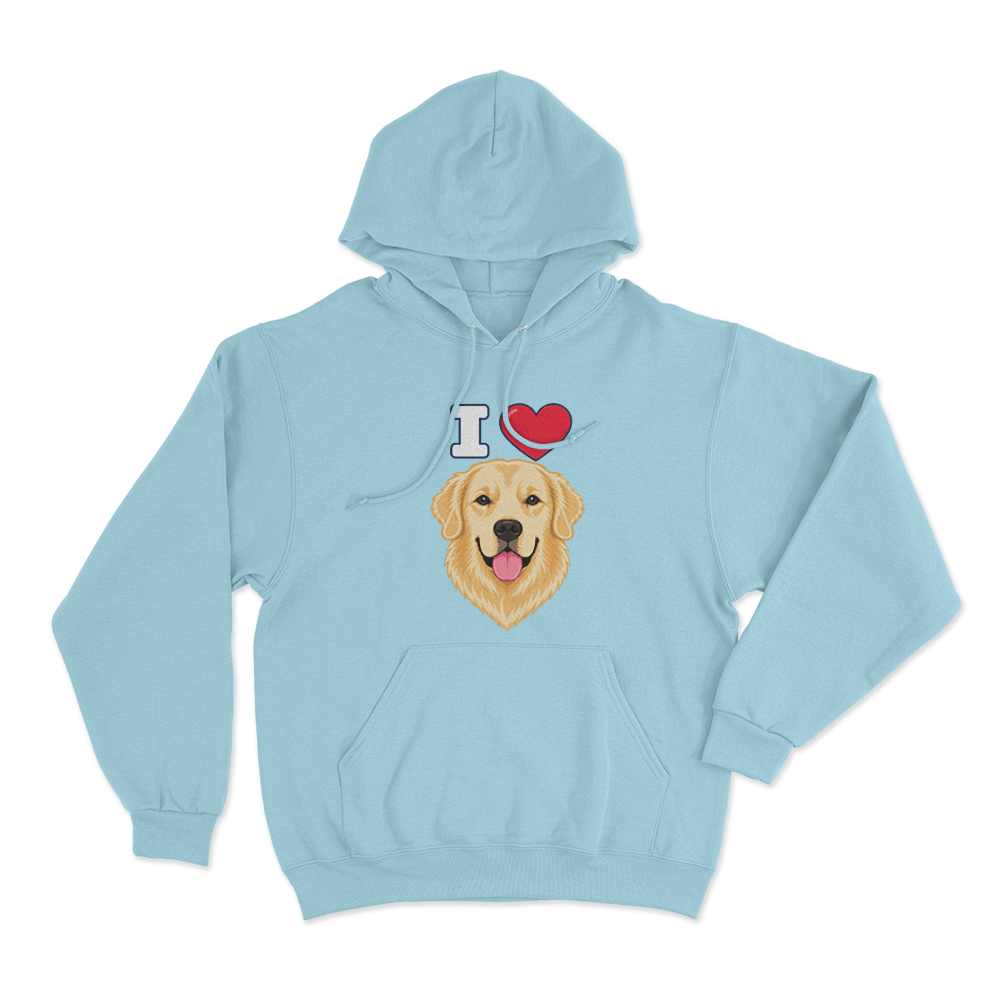 I Love Peter Unisex Hoodie Sky Blue I Love Peter Unisex Hoodie Sky Blue