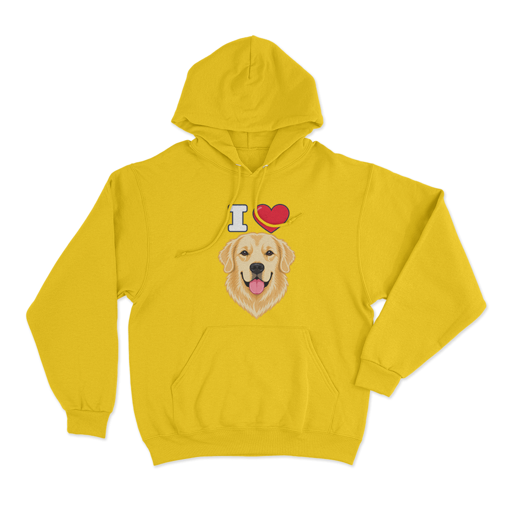 I Love Peter Unisex Hoodie Yellow I Love Peter Unisex Hoodie Yellow