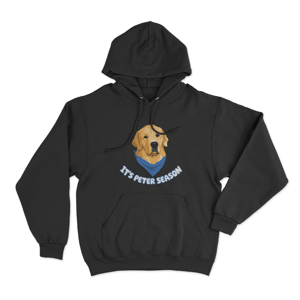 It's Peter Season Unisex Hoodie Black Its Peter Season Unisex Hoodie Black