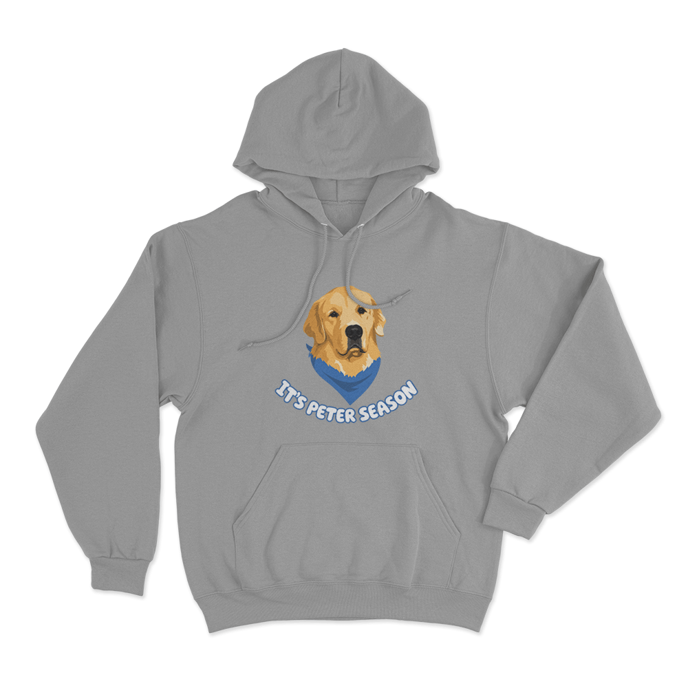 It's Peter Season Unisex Hoodie Grey Its Peter Season Unisex Hoodie Grey