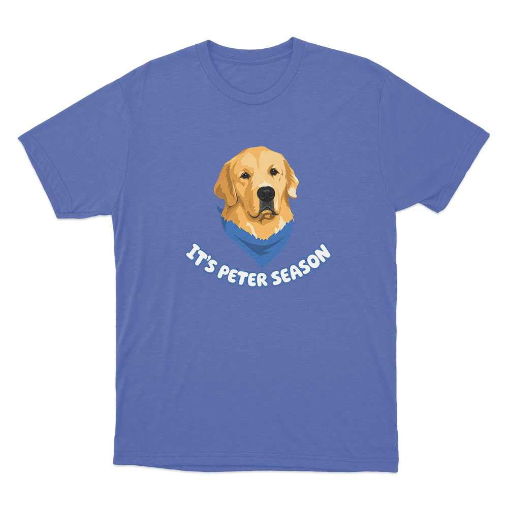 It's Peter Season Unisex T Shirt Blue Its Peter Season Unisex T Shirt Blue