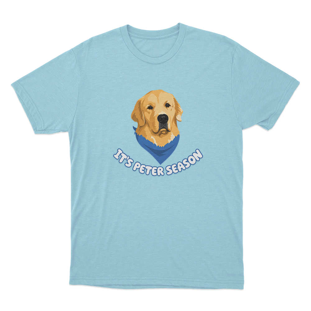 It's Peter Season Unisex T Shirt Sky Blue Its Peter Season Unisex T Shirt Sky Blue