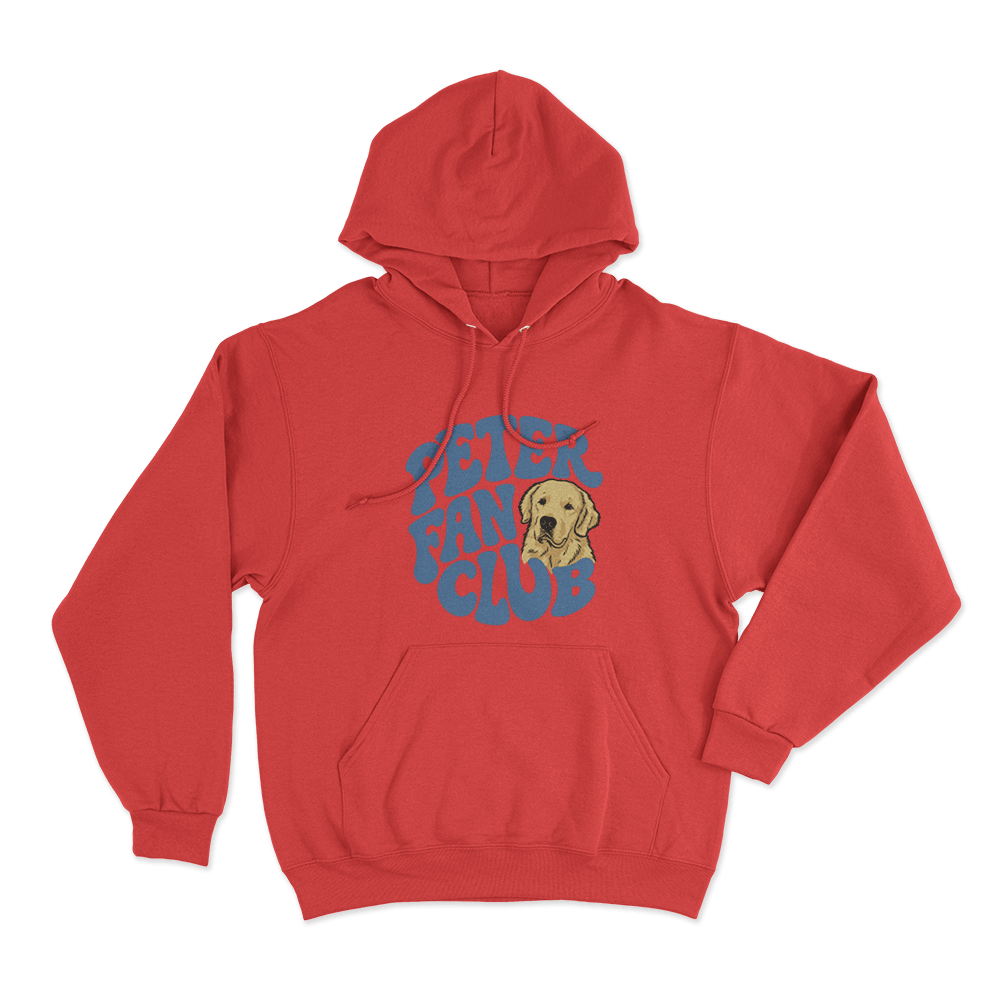 PFC Logo Unisex Hoodie Red PFC Logo Unisex Hoodie Red