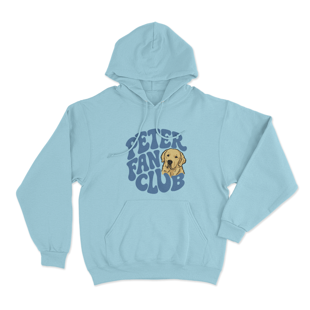 PFC Logo Unisex Hoodie Sky Blue PFC Logo Unisex Hoodie Sky Blue