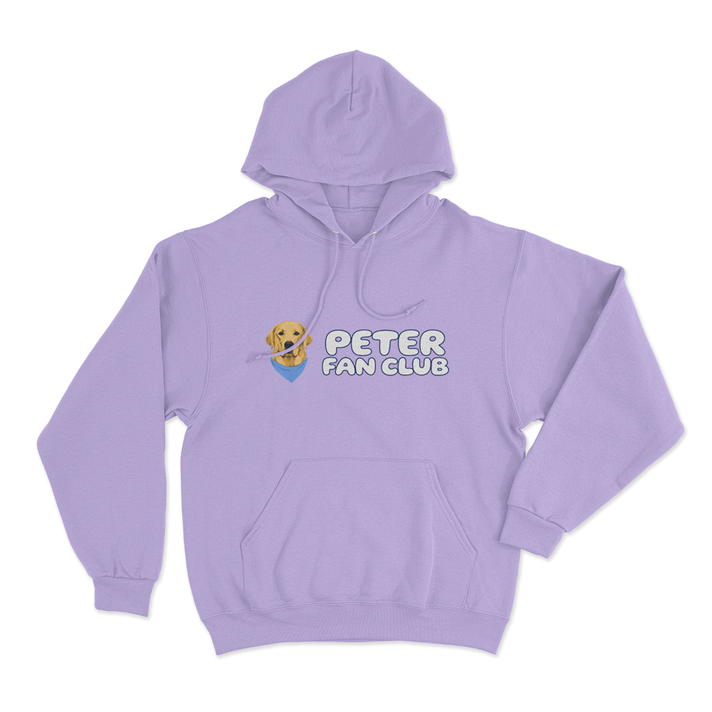 Peter Fan Club Logo Unisex Hoodie Purple Peter Fan Club Logo Unisex Hoodie Purple