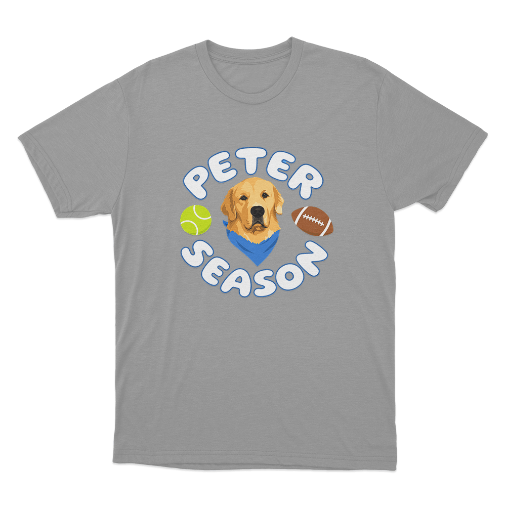 Peter Season Unisex T Shirt Grey Peter Season Unisex T Shirt Grey