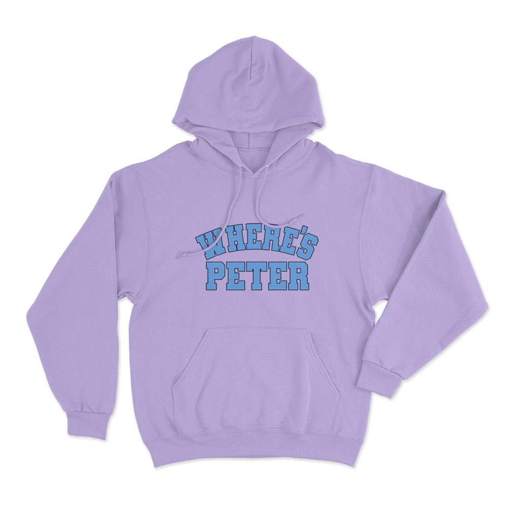 Where's Peter Unisex Hoodie Purple Wheres Peter Unisex Hoodie Purple